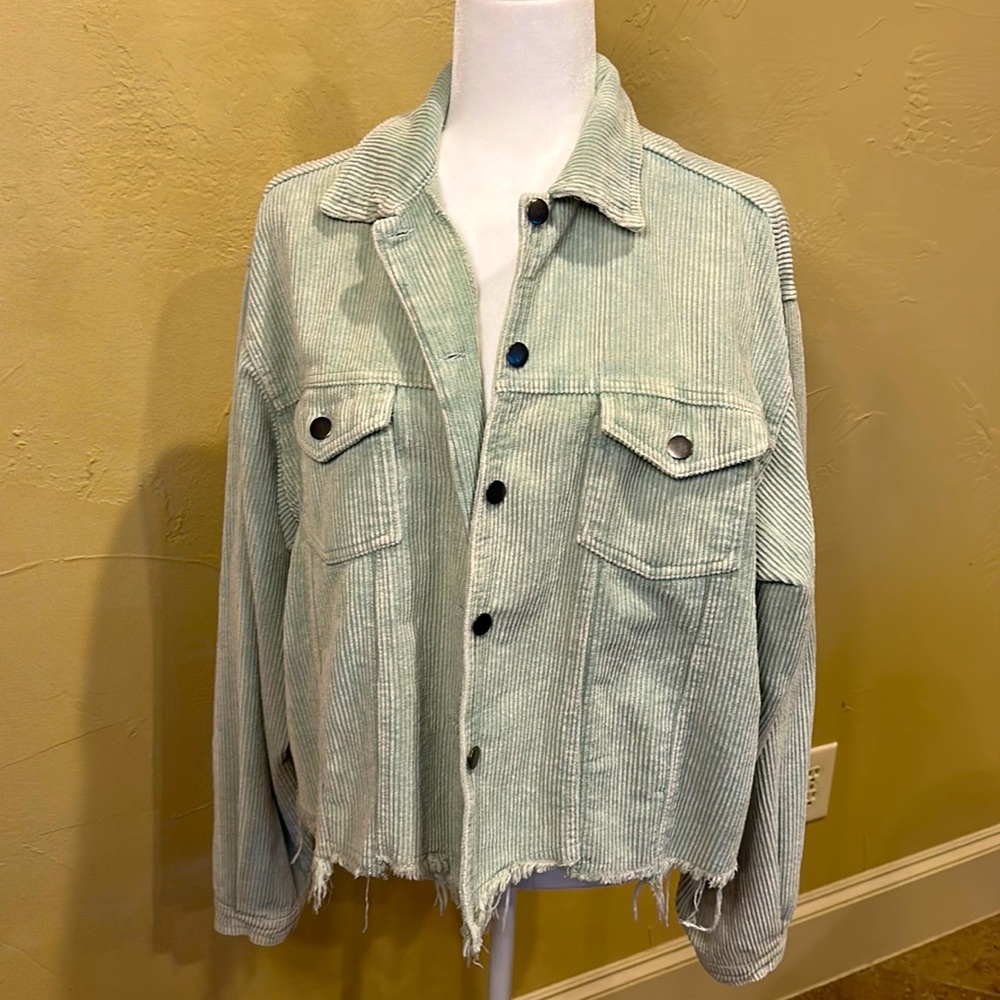 Corduroy Oversized Jacket